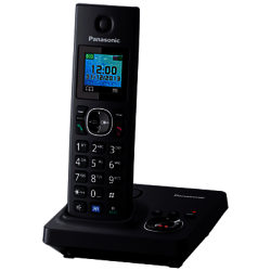 Panasonic KX-TG7861 Digital Cordless Telephone with LCD TFT Colour Screen, Noise Reduction and Key Finder Compatibility, Single DECT